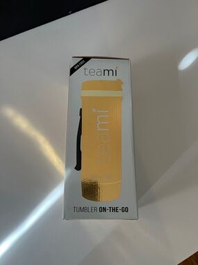 Teami Tumbler Gold NIB
